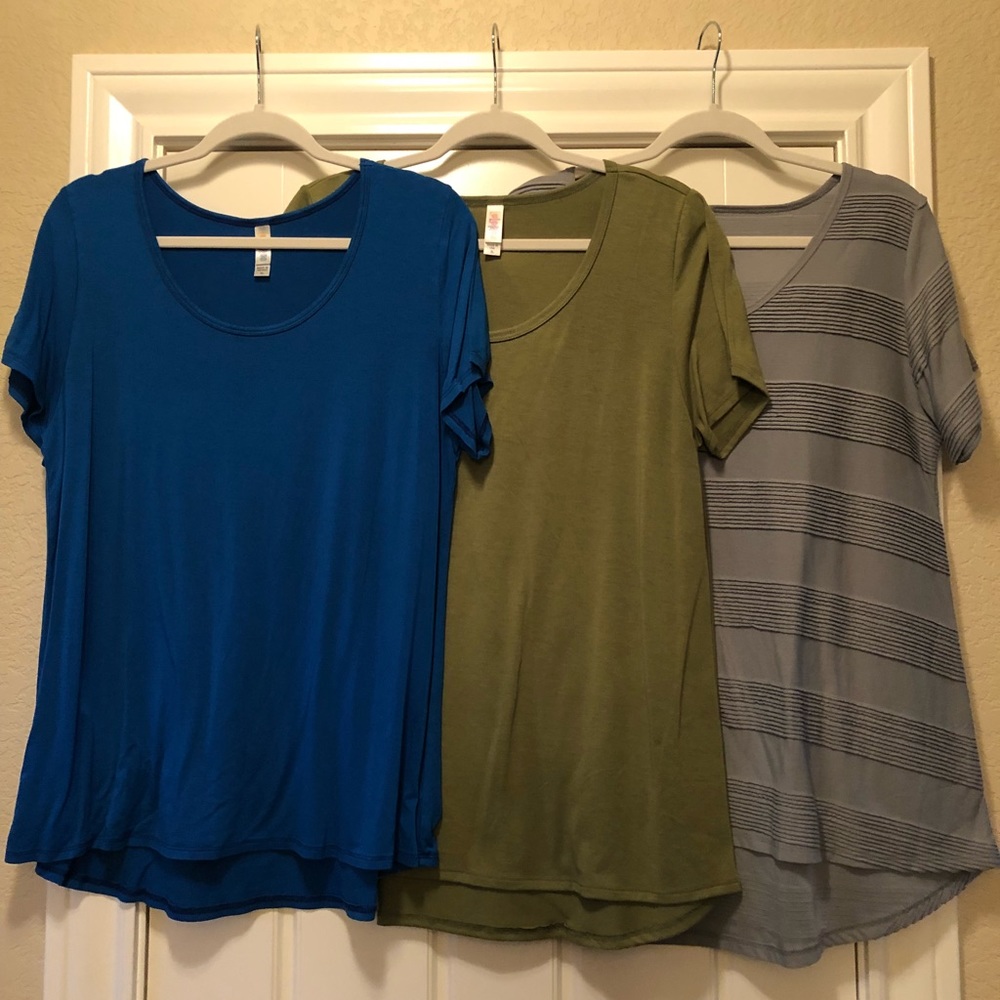 Lot of LulaRoe Classic Tops